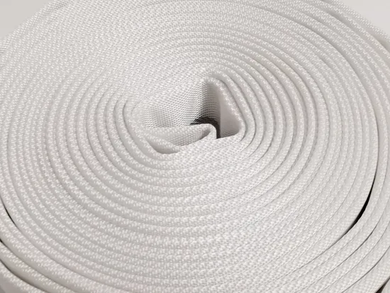 安全性を強化した耐久性の高いシングルジャケット消防ホース