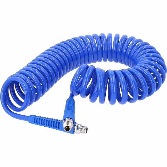 ISO9001認証PUスパイラルコイルホース（耐久性のある真鍮製接続部付き）